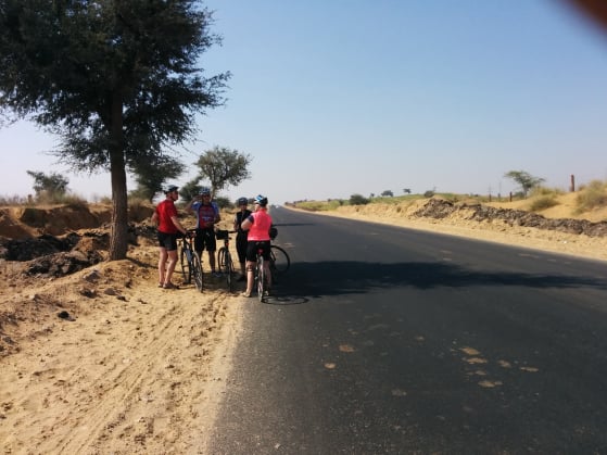 cycling Central India