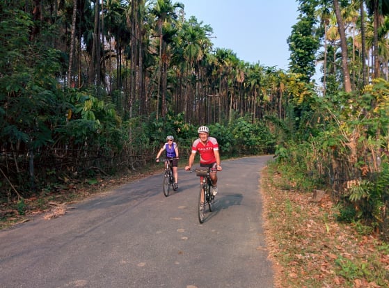 cycling south India