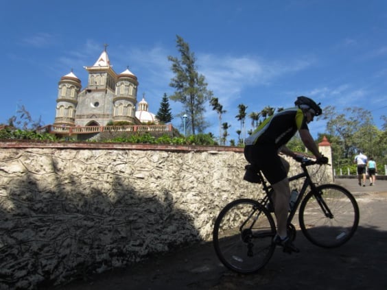 Boat houses in Kerala backwaters