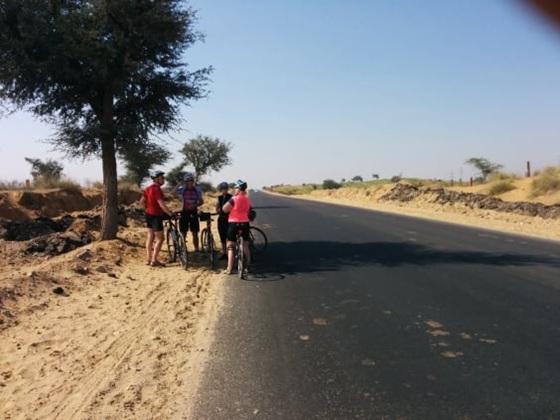cycling Rajasthan